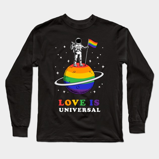 Love is universal Long Sleeve T-Shirt by coffeeman